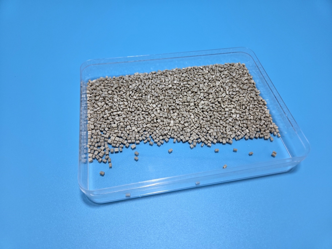 Pellets PEEK de alta temperatura Ponto de fusão 334°C para moldagem por injecção de componentes eletrónicos