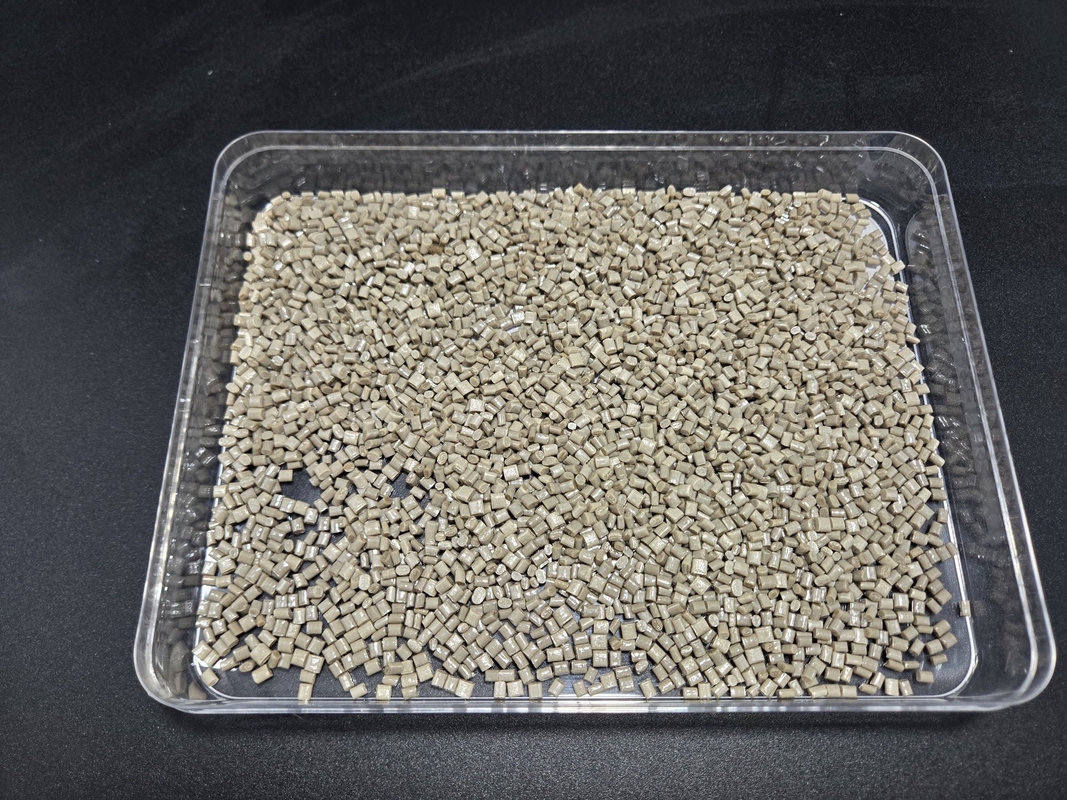Anti desgaste PEEK Pellets cor natural baixo atrito para engrenagens e rolamentos