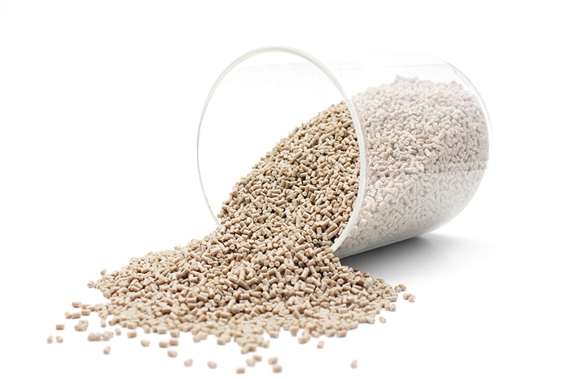 Pellets PEEK flexíveis Cor natural Alta flexibilidade para conectores flexíveis e tubos