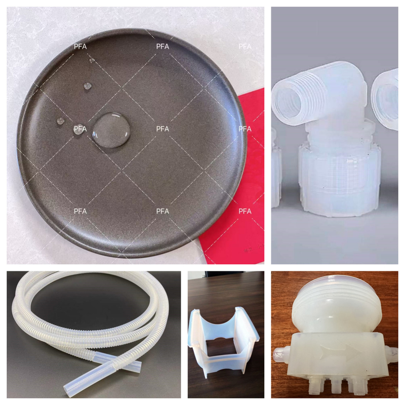 Resina PFA funciona bem para criar produtos revestidos com PFA soluções de revestimento anti-corrosião não pegajoso